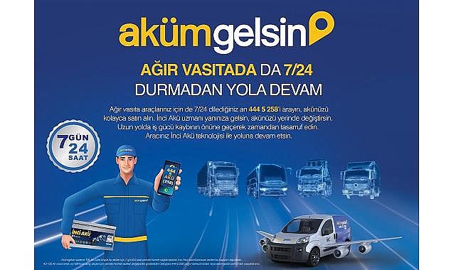 'Akümgelsin' Yerinde Akü Hizmeti, Ağır Vasıta Araçları Da Kapsayacak Şekilde Genişledi
