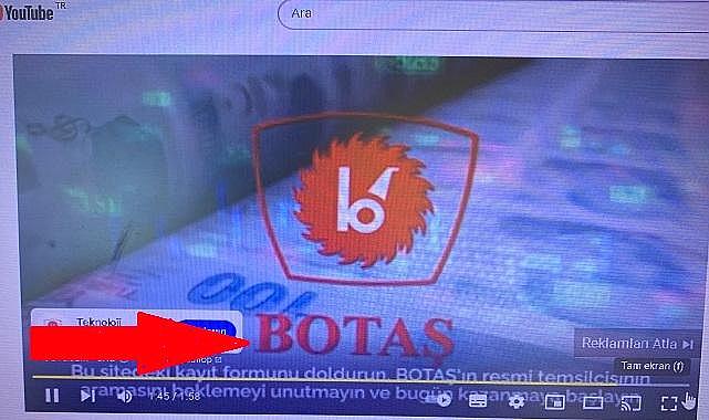 ''BOTAŞ'ın resmi temsilcisi sizi arayacak'' yalanına kanmayın!