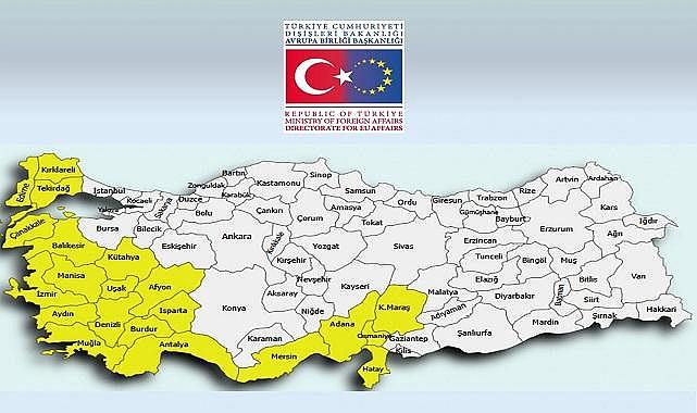 Konu ''Akdeniz Havzasında Sınır Ötesi İşbirliği Programına proje başvuruları''
