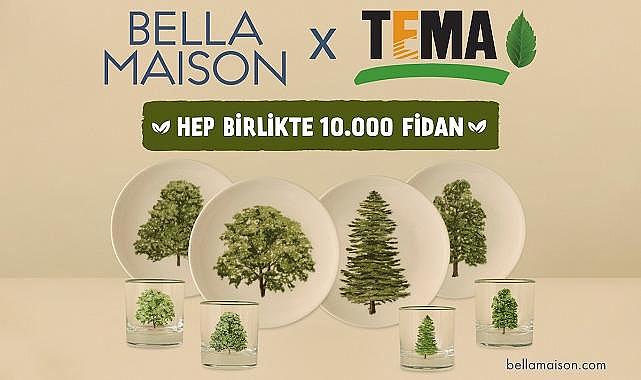 'Soframda Bir Orman' projesiyle 10 bin fidanlık ORMAN oluşturacak'