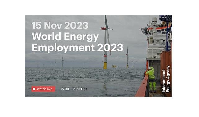 ''Dünya Enerji İstihdamı 2023'' raporu açıklanıyor!