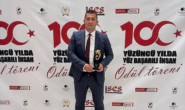 OEDAŞ Afyonkarahisar İl Müdürü Cafer Demir'e büyük onur
