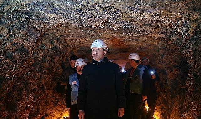 Enerji Bakanı Bayraktar - Nadir Toprak Elementleri İşletme Tesisi'ni inceledi!