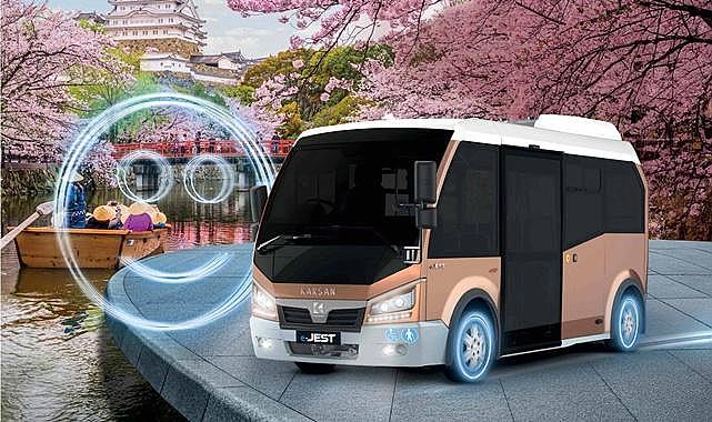 Karsan - "Japonya'ya Sağdan Direksiyonlu Elektrikli e-JEST'le…"