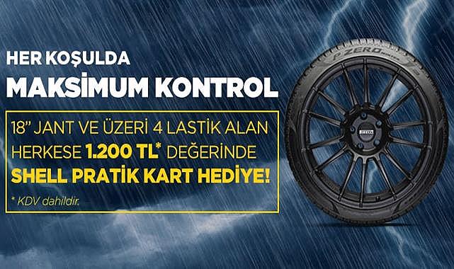Pirelli'den 1.200 TL değerinde kampanya fırsatı!