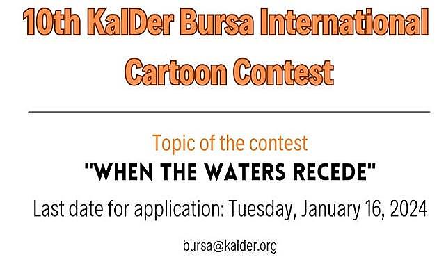 When The Waters Recede - ''10th KalDer Bursa International Cartoon Contest''