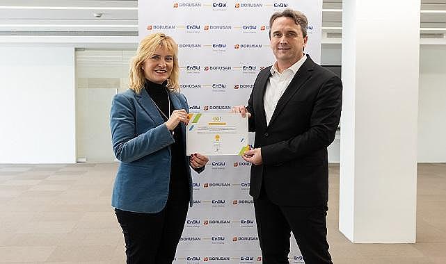Borusan EnBW Enerji’ye ''Altın Sertifika''