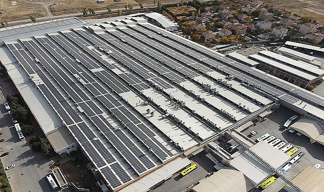 Fabrikasında kullandığı elektriğin yüzde 45’ini güneşten alacak!