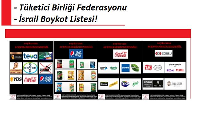 ''İsrail'de ENERJİ üretimi de olan Zorlu Holding ürünlerine boykot başlattı'' - Tüketici Birliği Federasyonu!