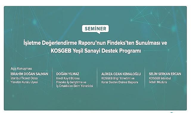 ''KOSGEB Yeşil Sanayi Destek Programı Bilgilendirme Semineri'' - ÜCRETSİZ!