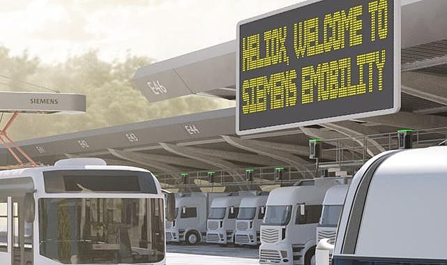 Siemens - Elektrikli otobüsler ve elektrikli kamyonlar için hızlı şarj…