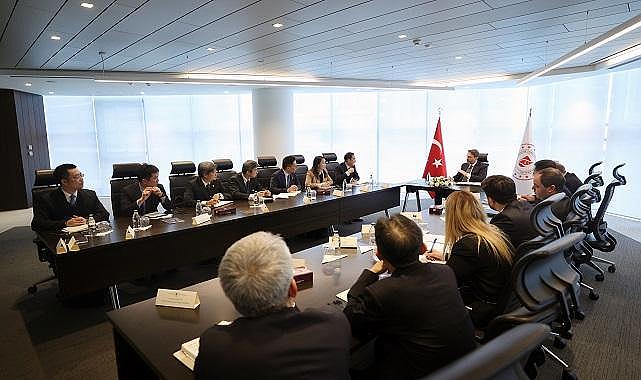 Çinli şirket Energy China ile ''Yenilenebilir enerji - doğal gaz - batarya depolama ve hidrojeni'' görüştü!