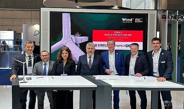 Enerjisa Üretim ve Enercon - ''1000 MW’lık YEKA - 2 Projesinin 250 MW’lık Muğla Etabı Türbin Anlaşmasını İmzaladı''