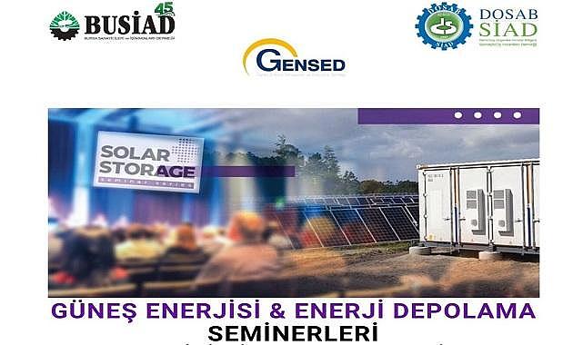 Güneş Enerjisi ve Enerji Depolama Semineri!