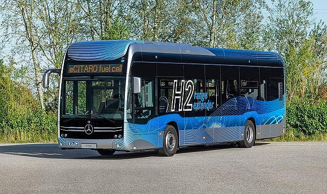 Hidrojen yakıtlı otobüsü ödül aldı - Mercedes-Benz Türk!