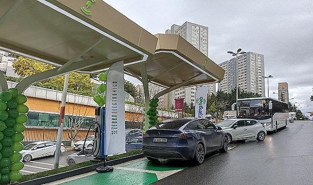 Türkiye'nin en hızlı ŞARJ istasyonu...