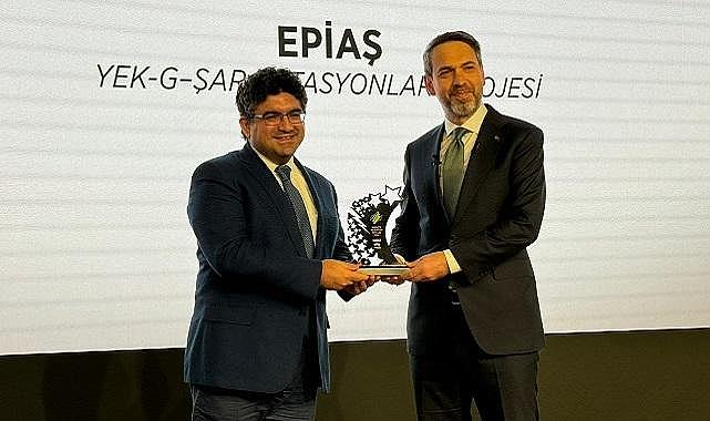 ''Yenilenebilir enerjiyle çalışan ŞARJ istasyonları projesi'' ile ödül aldı!