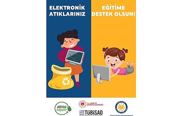 ''E-Atık Bağışı Yaparak'' Hem Doğaya Hem de Çocukların Eğitimine Destek Olabilirsiniz - TEGV!