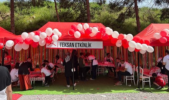 Teksan - Kahramanmaraş'ta çocuklarla buluştu!