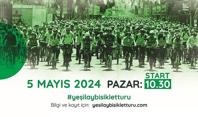 11. Yeşilay Bisiklet Turu 5 Mayıs Pazar günü düzenleniyor!