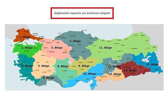 ''5-10 Yıllık Bağlanabilir Bölgesel Üretim Tesisi Kapasitelerini'' açıkladı - TEİAŞ!