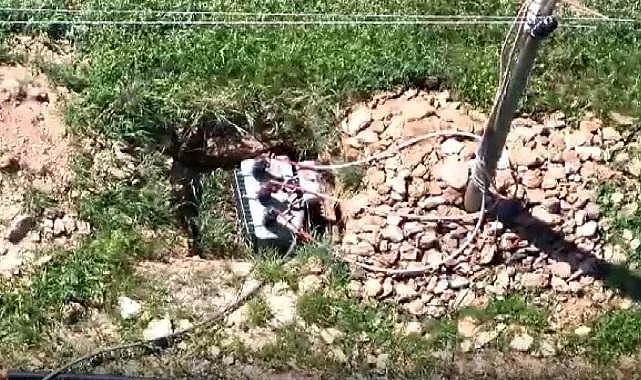 Hiç ''Toprağa gömülü KAÇAK elektrik TRAFOSU'' gördünüz mü?