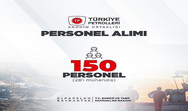 TPAO - Personel alacak!