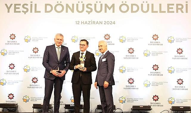 ISO Yeşil Dönüşüm Ödülleri'nde "Sürdürülebilirlik Yönetimi" Kategorisinde Ödül Aldı!