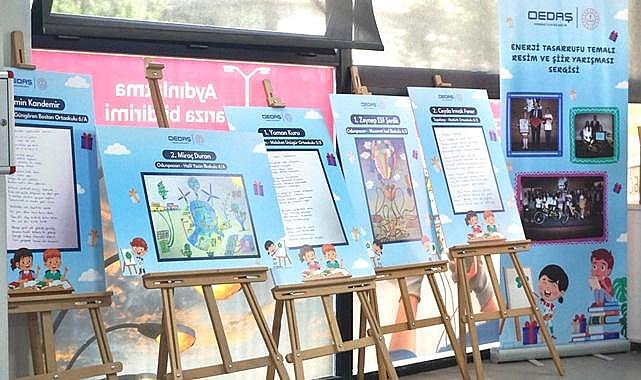 OEDAŞ'tan enerji verimliliğini çocukların gözünden anlatan sergi