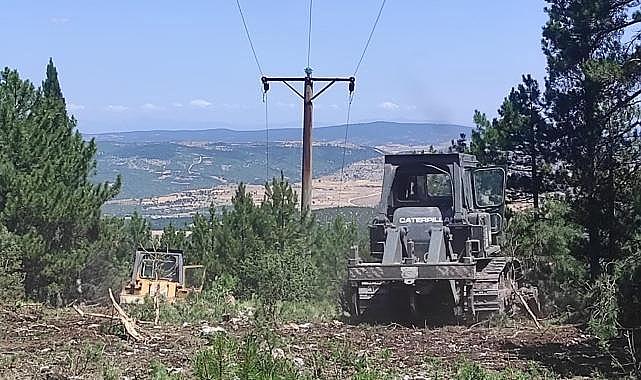 OEDAŞ’tan orman yangınlarıyla mücadeleye destek