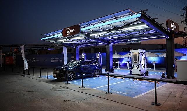 WAT Mobilite - Koçtaş otoparkında güneş enerjili ikinci şarj istasyonunu açtı!