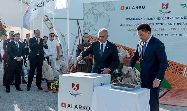 GÜNCEL - Hedef Büyüten Alarko'dan Kazakistan'da Dev Sera Yatırımı!