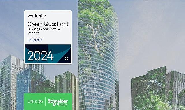 Schneider Electric’e ''Bina Karbonsuzlaştırma'' Alanında Liderlik Ödülü!