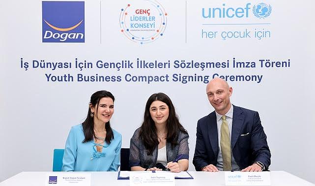 UNICEF - İlk imzacısı Doğan Holding oldu!