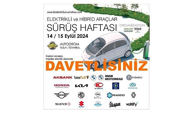 5. Elektrikli ve Hibrit Araçlar Haftası...