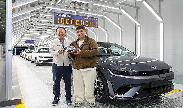 57 yılda 100 milyon araç üretti!