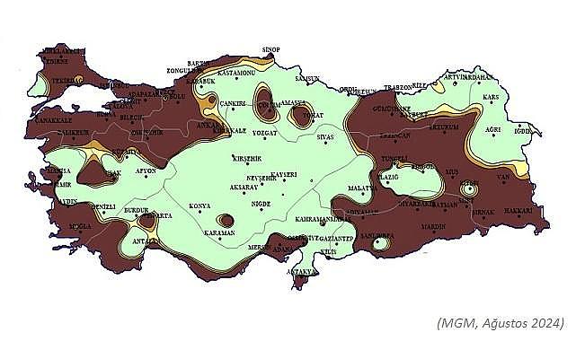 Ağustos ayında şiddetli KURAKLIK yaşayan bölgeler!