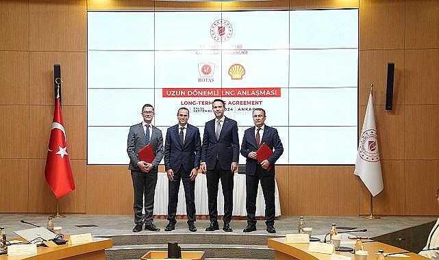 BOTAŞ - Shell'den yılda 4 milyar metreküp sıvılaştırılmış doğal gaz alacak!