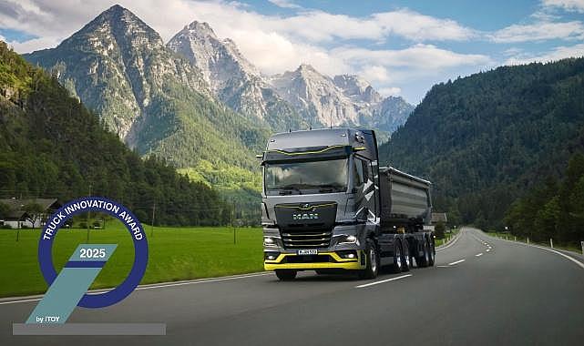 MAN'ın kamyonu - HİDROJEN motoruyla dizel benzeri performansı ve yol tutuşuyla ödül aldı!