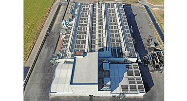 1.270 kW AC gücünde GES yatırım yaptı - Ömrünü tamamlamış LASTİK geri dönüşüm tesisi sahibi AKO Grup