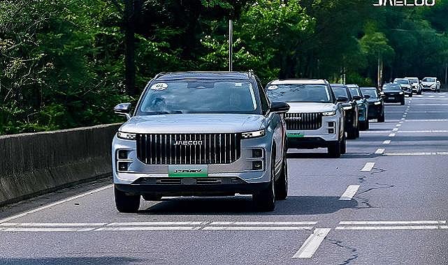Çinli SUV markası JAECOO ''Tamamen ELEKTRİKLİ sürüşle 1.353 km  yaptı''