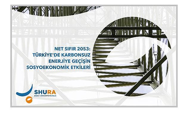"Net Sıfır 2053 - Türkiye'de Karbonsuz Enerjiye Geçişin Sosyoekonomik Etkileri" Raporu yayınlandı!