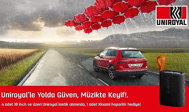 Yeni kampanyasıyla herkese ISLAK zeminde güvenli sürüş - Continental markalarından Uniroyal...
