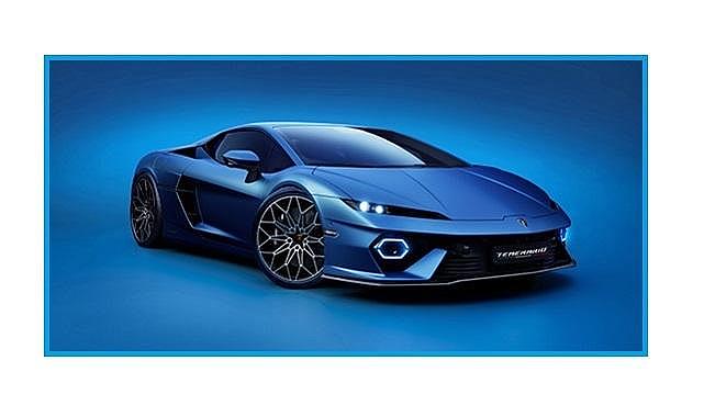 Lamborghini'nin ''Hibrit yüksek performanslı ELEKTRİKLİ aracı'' için 3 özel  lastik geliştirdi!