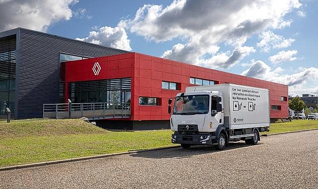 Renault ''Dönüştürülen ilk elektrikli KAMYON için Fransa'da onay aldı