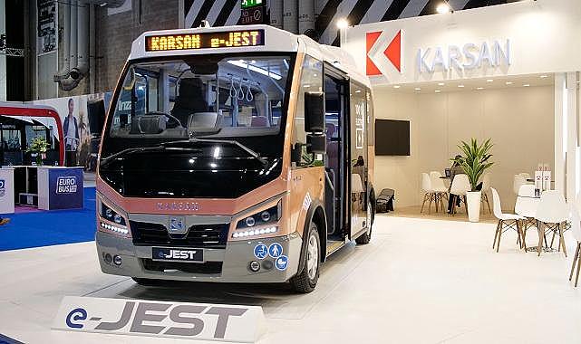 Sağdan direksiyonlu Karsan ELEKTRİKLİ İngiltere'de''
