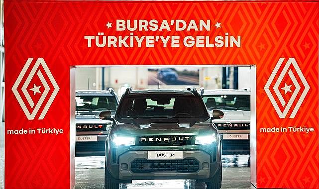 Yeni Renault Duster'in üretimi BURSA'da başladı!