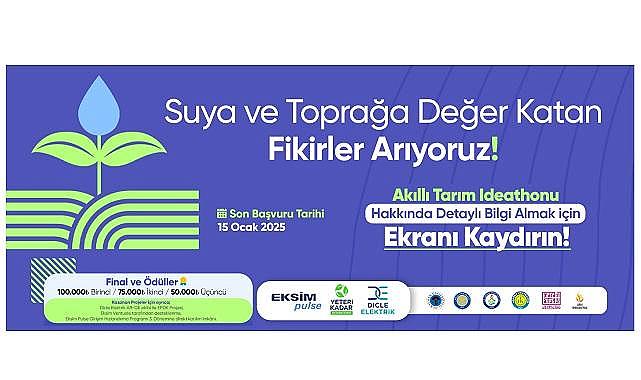 Eksim Pulse Akıllı Tarım Ideathonu'na Başvuruları  Açıldı