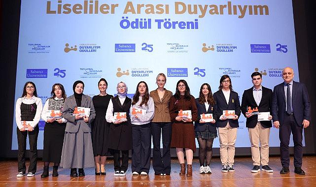 Sabancı Üniversitesi "Kazanan Projeler" - "Enerji Bilinci: Daha Azla Daha Fazlasını Yapmak"