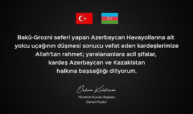 TEİAŞ - Taziye yayınladı!